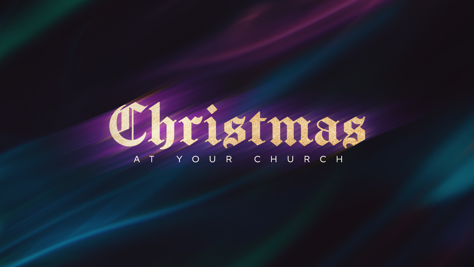 Borealis Christmas Service Graphic Package
